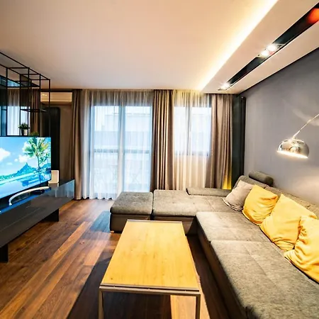 Riverside Luxury Panorama - Smarttv, Fastwifi Budapešť