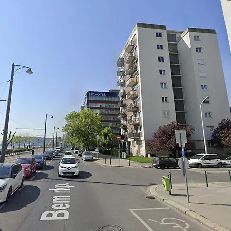 Riverside Luxury Panorama - Smarttv, Fastwifi Apartmán Budapešť