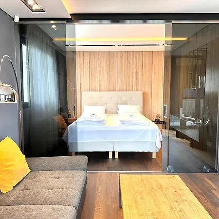 Riverside Luxury Panorama - Smarttv, Fastwifi Budapešť