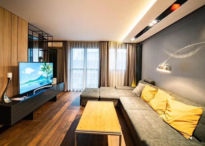 Riverside Luxury Panorama - Smarttv, Fastwifi Budapešť