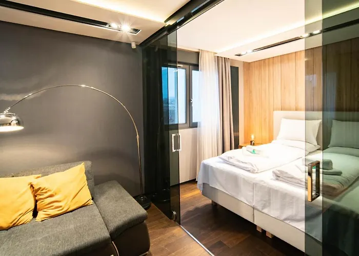 Riverside Luxury Panorama - Smarttv, Fastwifi 부다페스트