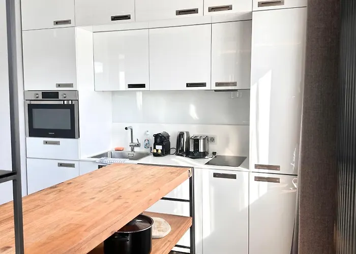 Riverside Luxury Panorama - Smarttv, Fastwifi Apartamento *