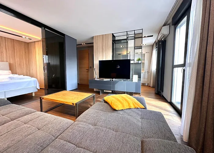 Riverside Luxury Panorama - Smarttv, Fastwifi * Budapeste